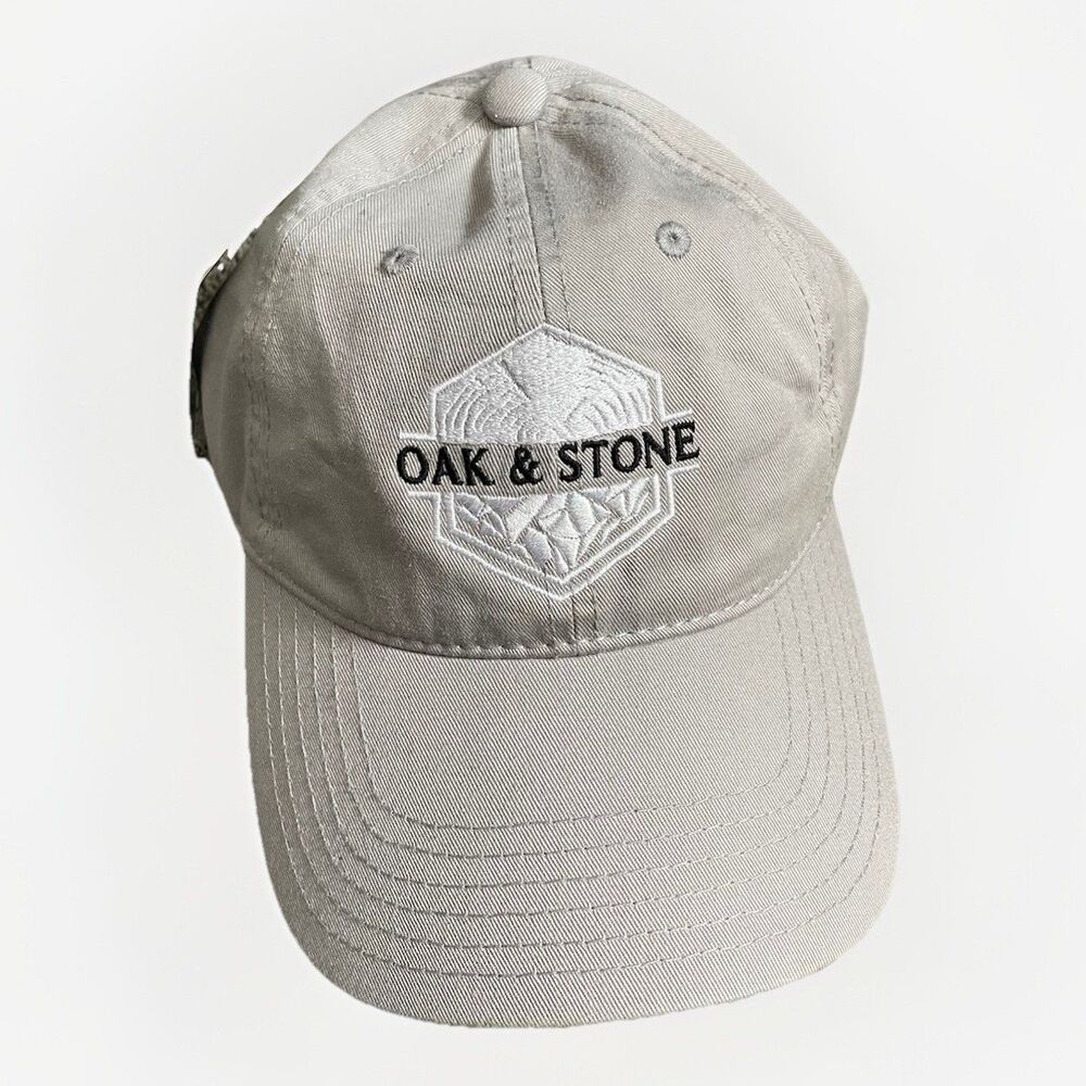 Oak & Stone Hat Cap NWT – HATCO Stone Dad Hat Adjustable Restaurant Promo